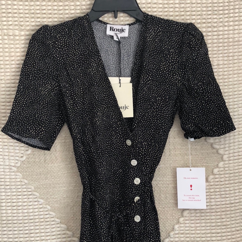 Rouje Gabin Black Dress 34